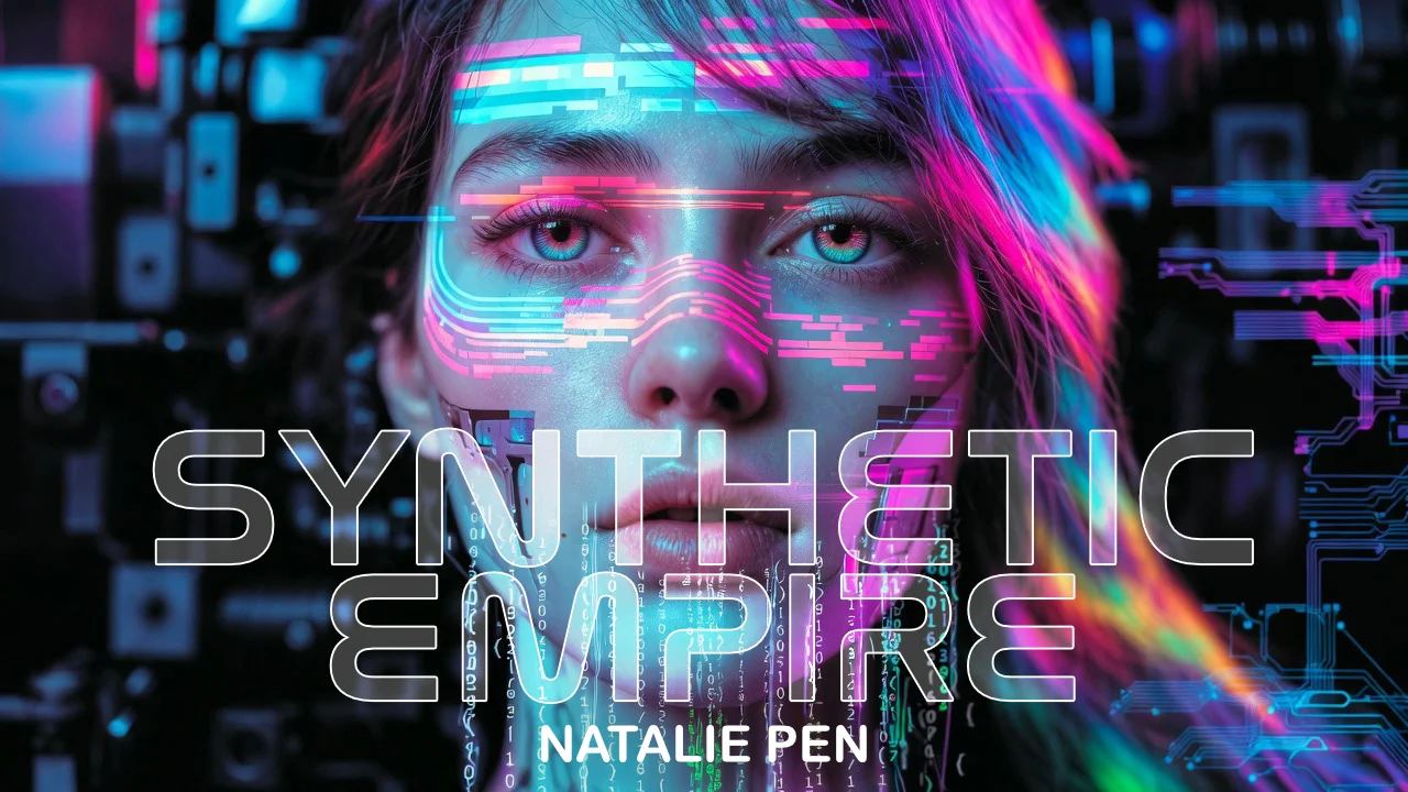 Cover art for Natalie Pen Synthetic Empire: A Crime Thriller of AI, Digital Crime & Organized Cartels